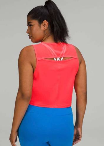 Lululemon Sculpt Cropped Tank