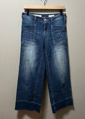 Pilcro  Spring Wide Leg Cropped Jeans size 27