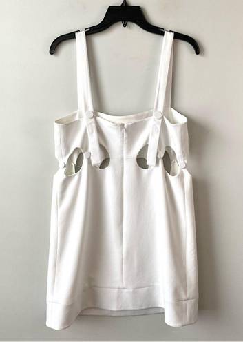 Alexis  Baring Cut Out Dress In Blanche White L