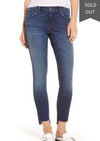 BP Nordstrom Ripped Step Hem Skinny Jeans Sz 24