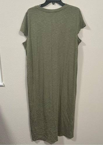 Jessica Simpson  NWT Green Shirt Dress Maxi Dress Size XXL