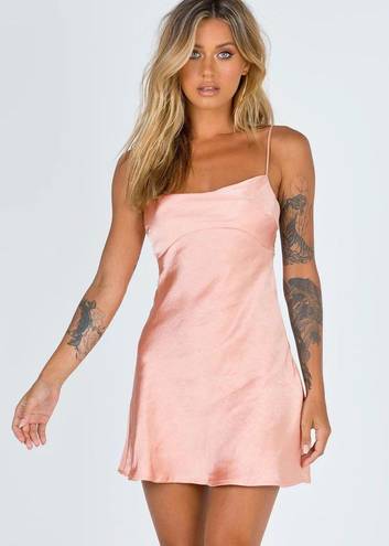 Princess Polly Fiery Feelings Mini Dress Pink