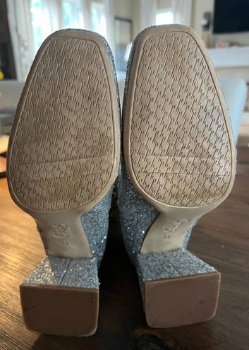 Sam Edelman Circus Glitter Ankle Booties, Size 9.5