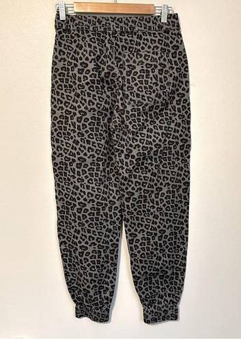 Celebrity Pink  Curvy Joggers - Grey & Black Cheetah Print - Size Small