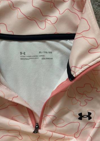 Under Armour Pink Zip Up