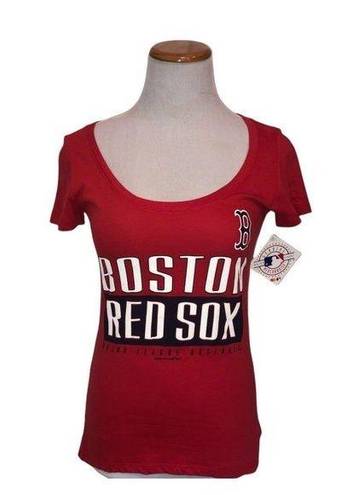 Genuine Merchandise  Boston Red Sox Short Sleeve T Shirt Ladies Size XS MLB Red