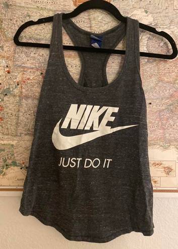 Nike Gray Racer Back Tank