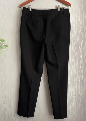 Loft  Curvy Slim Black Dress Pants Size 8