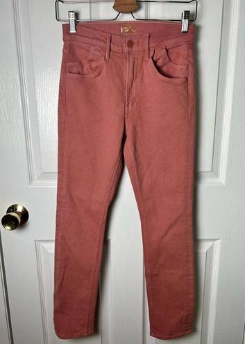 Mother Pink Cotton Blend The Stash Mid Rise Dazzler Ankle Jeans Second Chance 26