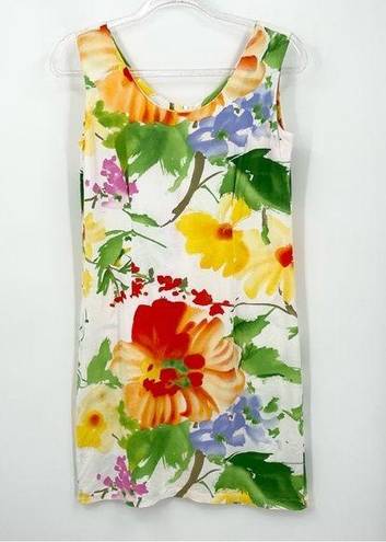 Jams World Vintage  Sleeveless Dress Size XS Flora Grande Hawaiian