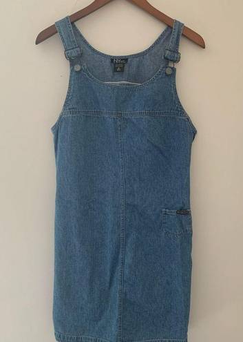 Krass&co vintage 90s y2k denim overall mini dress from NY & 