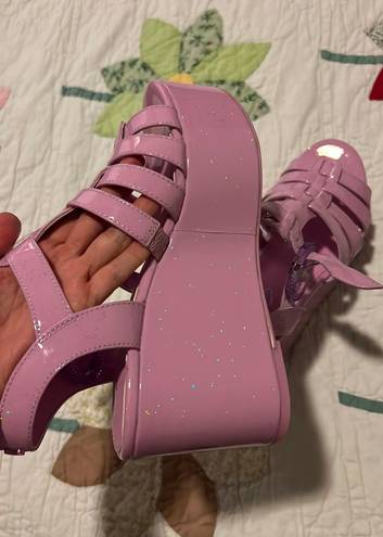 Pink Platforms Size 6.5