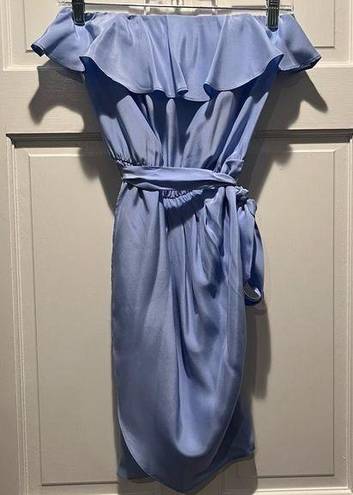 Amanda Uprichard NWT  Strapless Silk Mini Dress