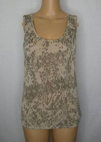 Cynthia Steffe  Snakeskin Print Racerback Tank Top