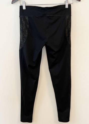 Second Skin  Black High Rise Athletic Gym Leggings Size XS