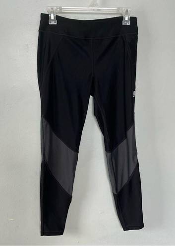 Second Skin  Yogo Athletic 8” Inseam Athletic Athleisure Leggings Black Medium