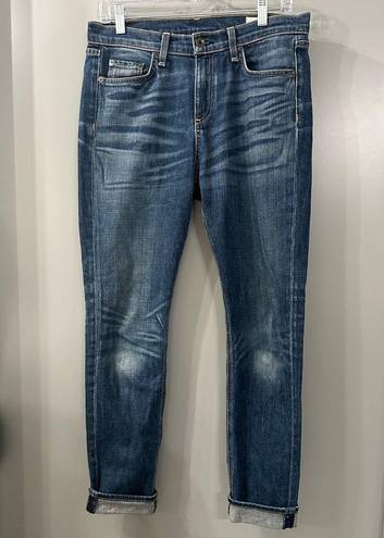 Rag and Bone  Jeans 10 Inch DRE Slim Boyfriend Jeans Size 28