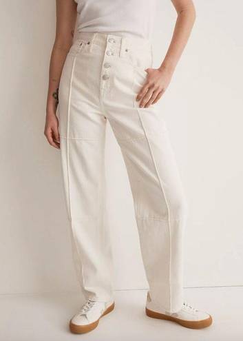 Madewell  Baggy Straight Jeans High Rise Vintage Canvas Womens Size 27