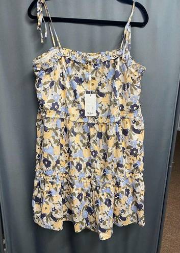 Rails  Caralyn Dress Mod Floral x-large NWT  (b49 )