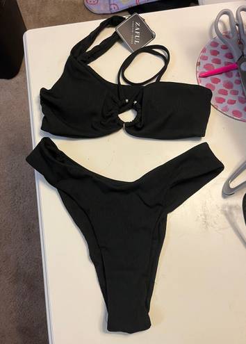 Zaful black bikini top