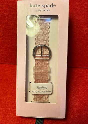 Kate Spade Apple Watch Band Rose-Gold Glitter