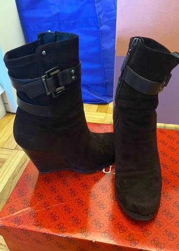 Guess Black Booties