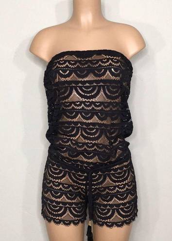 PilyQ New.  midnight lace coverup.