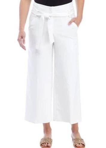 The Limited - New  white cropped pant s12