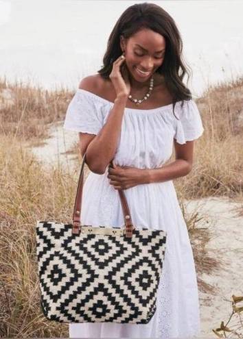 Patricia Nash  Chennai Cotton Weave Hand Loomed Southwest Large Tote