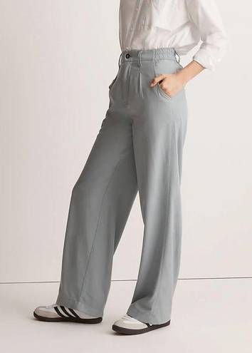 Madewell The Petite Neale Straight-Leg Pant in Drapeweave