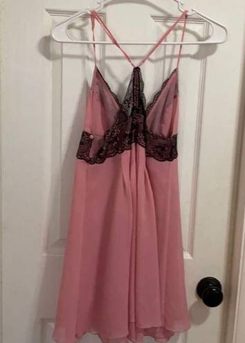 Victoria's Secret Victoria’s Secret Chiffon And Lace Babydoll 