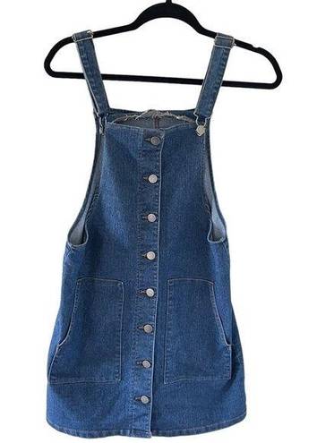 SO  Denim Overall Dress