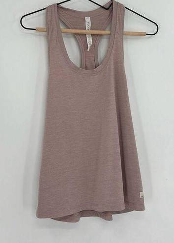 Vuori  Womens Purple Solid Pullover Scoop Neck Racerback Tank Top Size Medium