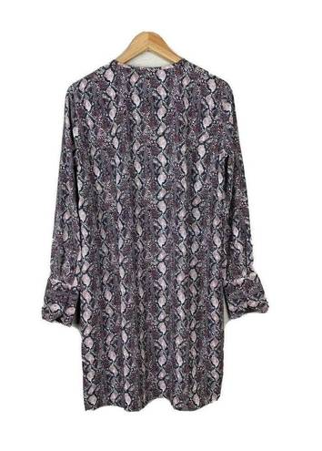 Equipment  Snake Print Bonnie Dress Shift