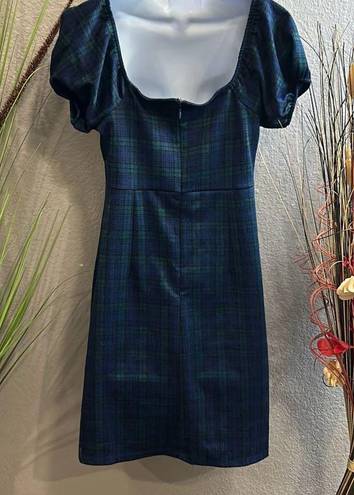 SO  plaid 1970s vintage look size medium juniors, ￼