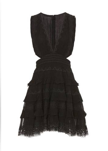 Rococo  SAND Black Lace Tessa Dress