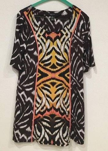 Style & Co  Tribal Print Dress Size Medium EUC