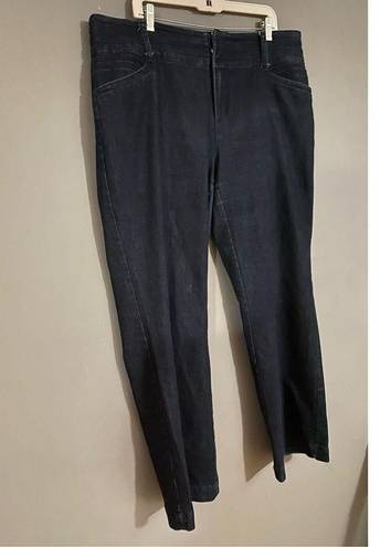 Dress Barn  W62 Dark Wash Signature Fit Trouser Size 18