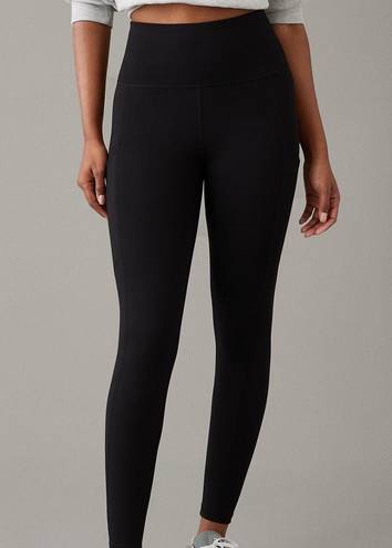 American Eagle Black The Everything Pocket High Waist Legging