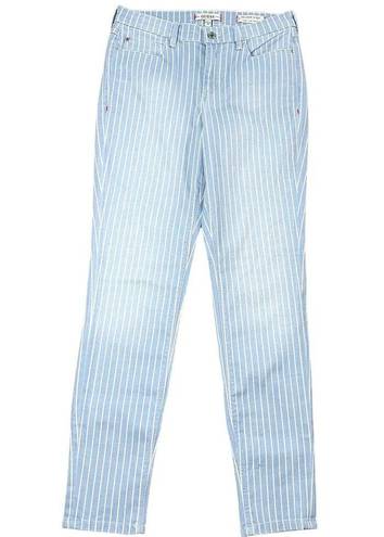 Guess  Blue Pinstripe 1981 Skinny High Rise Pants