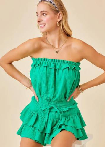 Boutique Green Romper