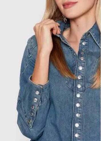 Zadig & Voltaire Thelmus Snap Chambray Shirt