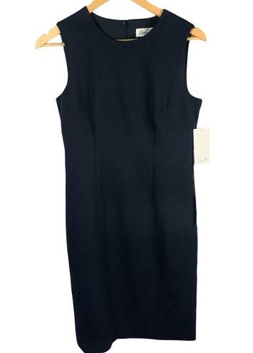 Harper   Rose Black  Work Wear Career Sheath Dress Size 4