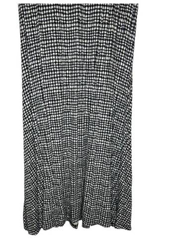 Cynthia Rowley  Women’s Small Black and White Print Sleeveless Dress