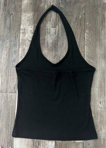 black womens halter tank top