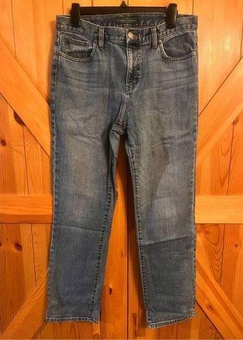 Krass&co LRL Lauren Jeans  Classic Straight Jeans Size 8 Distressed