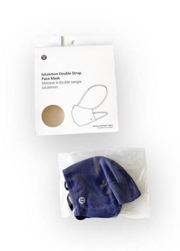 Lululemon HTF:new  ॐ 2 Strap Adjustable Face Mask ॐ Midnight Orchid Purple ॐ Nulu