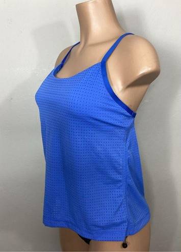 Nike New.  pacific blue swim/athletic top. Large.