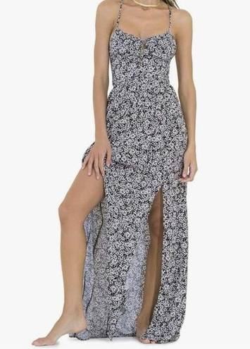 Maaji  Women's Long Dress, Sundress, Navy/White floral, Size Small, B80, NWT, $85