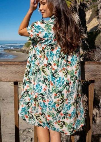 Lost + Wander  Beachly Box Cover Up in Luau on the Beach Size M/L